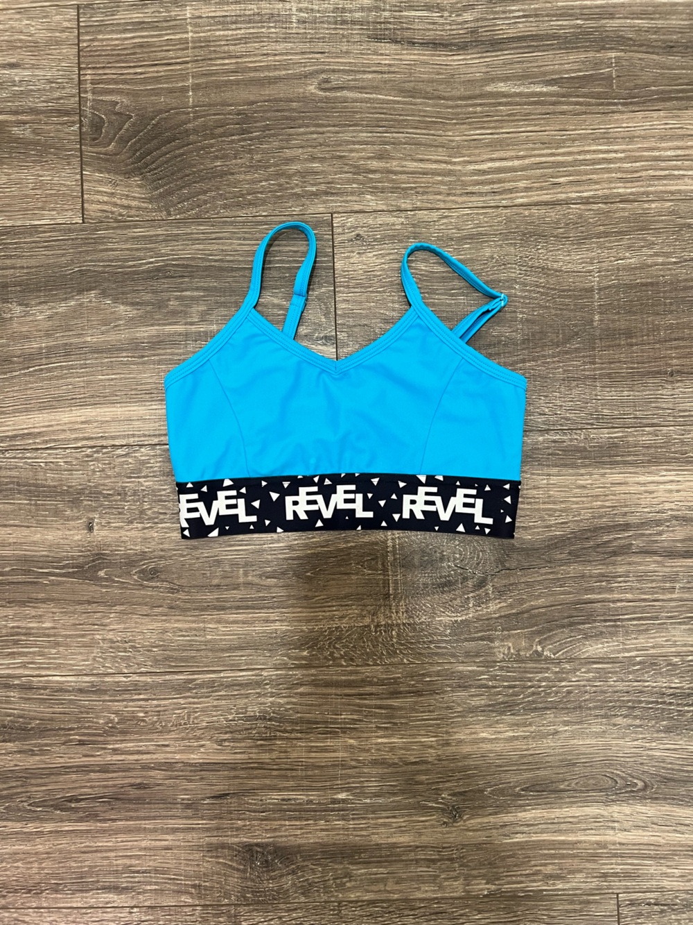 Blue Revel Dance Top